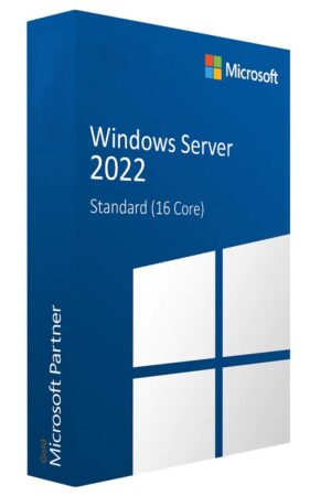 Microsoft Windows Server 2022 Standard – 16 Core License