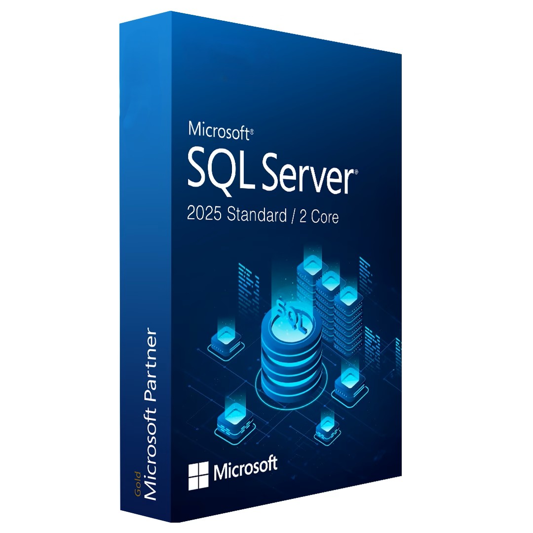 Microsoft SQL Server 2025 Enterprise (2 Core) – 1PC Retail License